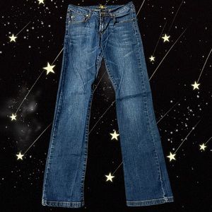 74AMK straight leg jeans